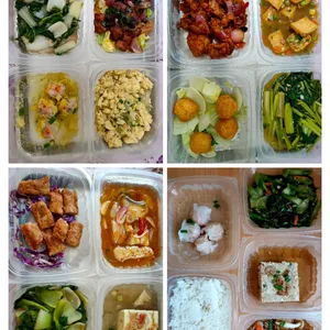 Lunch Tingkat Package (10 Days, 3 Dishes + Soup OR 4 Dishes)