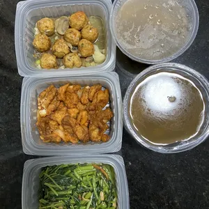 Lunch/Dinner Tingkat (5 Days, 3 Dishes + Soup OR 4 Dishes)
