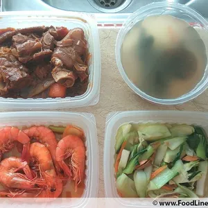 Lunch Tingkat (20 Days, 3 Dishes + Soup OR 4 Dishes)