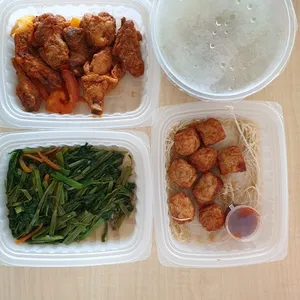 Dinner Tingkat (20 Days, 3 Dishes + Soup OR 4 Dishes)