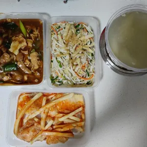 Tingkat - 3 Dishes + 1 soup/ 4 Dishes  (20 days)