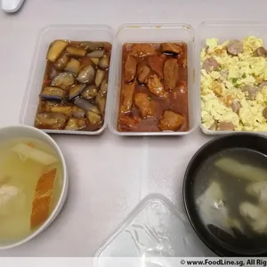 Tingkat - 3 Dishes + 1 soup/ 4 Dishes  (20 days)