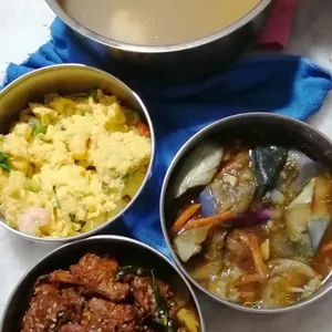 Dinner Tingkat (20 Days, 3 Dishes + Soup OR 4 Dishes)