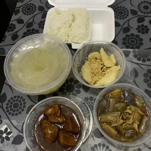 Tingkat - 3 Dishes + 1 soup/ 4 Dishes  (20 days)