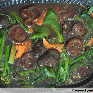 香菇芥兰 Kailan w/Mushrooms