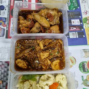 Tingkat - 3 Dishes + 1 soup/ 4 Dishes  (20 days)