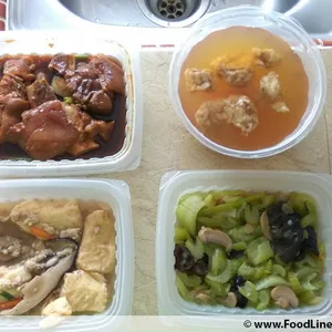 Lunch Tingkat (20 Days, 3 Dishes + Soup OR 4 Dishes)
