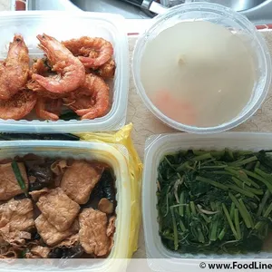 Lunch Tingkat (20 Days, 3 Dishes + Soup OR 4 Dishes)