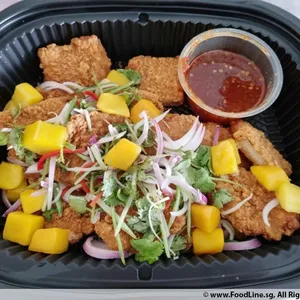 Thai Style Mango Crispy Chicken Cutlet