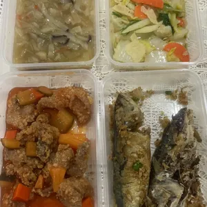 Tingkat - 3 Dishes + 1 soup/ 4 Dishes  (20 days)