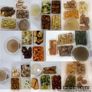 Jessie Catering Tingkat Meal - 4 dishes + 1 soup (10 days)