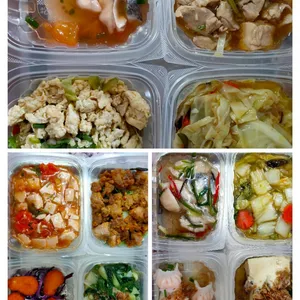 Lunch Tingkat Package (5 Days, 3 Dishes + Soup OR 4 Dishes)