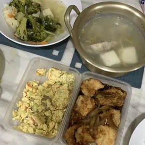 Jessie Catering Tingkat Meal - 3 dishes + 1 soup/ 4 dishes (10 days) - Promotion!