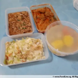 Tingkat - 3 Dishes + 1 soup/ 4 Dishes  (20 days)