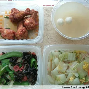 Lunch Tingkat (20 Days, 3 Dishes + Soup OR 4 Dishes)