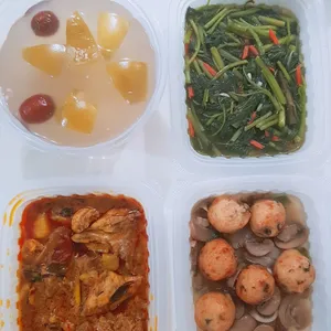 Dinner Tingkat (20 Days, 3 Dishes + Soup OR 4 Dishes)
