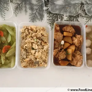 Trial Tingkat - 3 Dishes + 1 soup/ 4 Dishes (5 days)