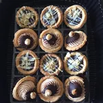 Hazelnut Tart & Choco Ganache Tart