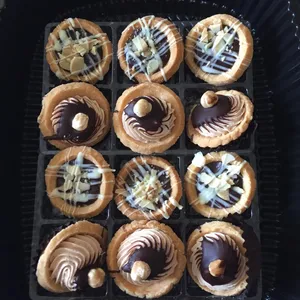 Hazelnut Tart & Choco Ganache Tart