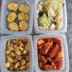 Lunch/Dinner Tingkat (5 Days, 3 Dishes + Soup OR 4 Dishes)