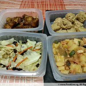 Dinner Tingkat (20 Days, 3 Dishes + Soup OR 4 Dishes)
