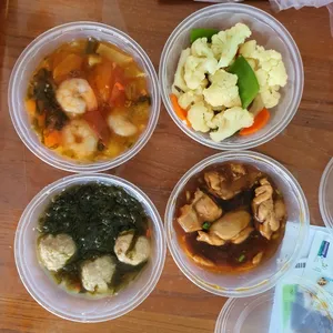 Trial Tingkat - 3 Dishes + 1 soup/ 4 Dishes (5 days)