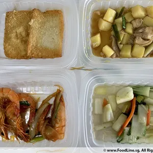 Lunch Tingkat (20 Days, 3 Dishes + Soup OR 4 Dishes)
