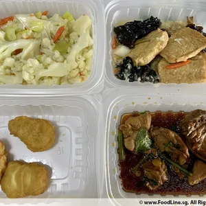 Lunch Tingkat (20 Days, 3 Dishes + Soup OR 4 Dishes)