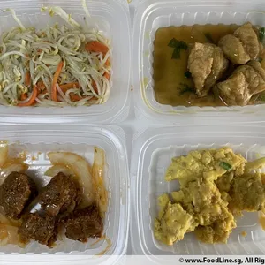 Lunch Tingkat (20 Days, 3 Dishes + Soup OR 4 Dishes)
