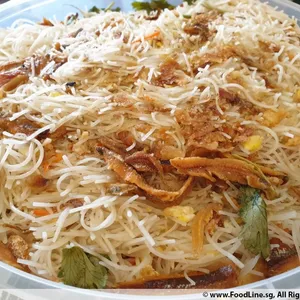 Bee Hoon Goreng Ikan Bilis Putih