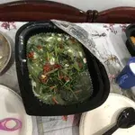Spinach with Trio of Egg in Superior Stock
