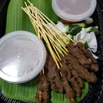 Mutton Satay w Peanut Sauce