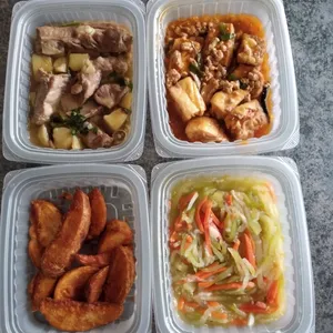 Lunch/Dinner Tingkat (5 Days, 3 Dishes + Soup OR 4 Dishes)