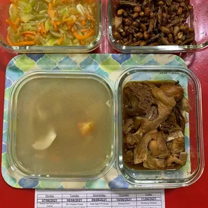 Dinner Tingkat (20 Days, 3 Dishes + Soup OR 4 Dishes)