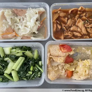 Tingkat - 3 Dishes + 1 soup/ 4 Dishes  (20 days)