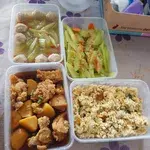 Tingkat - 3 Dishes + 1 soup/ 4 Dishes  (20 days)