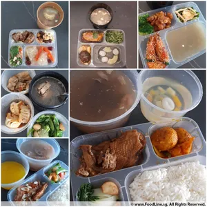 Lunch Tingkat Package (30 Days, 5 dishes)