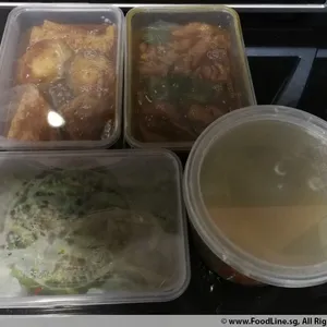 Lunch/Dinner Tingkat (5 Days, 3 Dishes + Soup OR 4 Dishes)