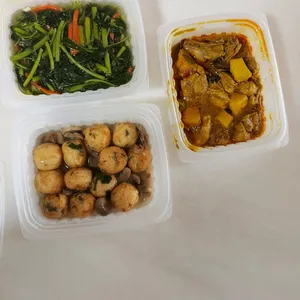 Lunch/Dinner Tingkat (5 Days, 3 Dishes + Soup OR 4 Dishes)