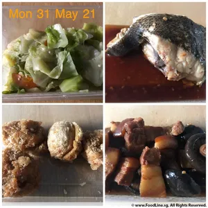 Tingkat Menu (20 Days) in Microwavable Container