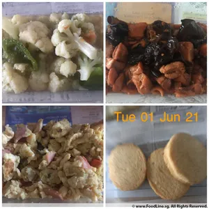 Tingkat Menu (20 Days) in Microwavable Container