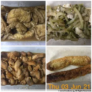 Tingkat Menu (20 Days) in Microwavable Container