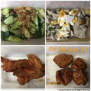 Tingkat Menu (20 Days) in Microwavable Container