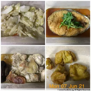 Tingkat Menu (20 Days) in Microwavable Container