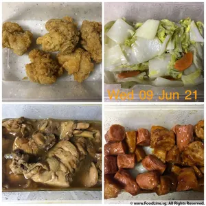 Tingkat Menu (20 Days) in Microwavable Container