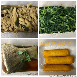 Tingkat Menu (20 Days) in Microwavable Container