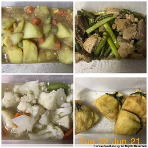 Tingkat Menu (20 Days) in Microwavable Container