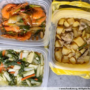 Lunch/Dinner Tingkat (5 Days, 3 Dishes + Soup OR 4 Dishes)