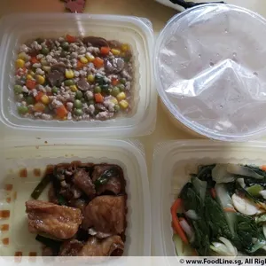 Lunch/Dinner Tingkat (5 Days, 3 Dishes + Soup OR 4 Dishes)