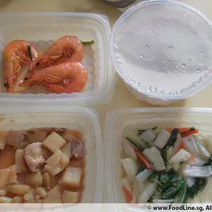 Lunch/Dinner Tingkat (5 Days, 3 Dishes + Soup OR 4 Dishes)